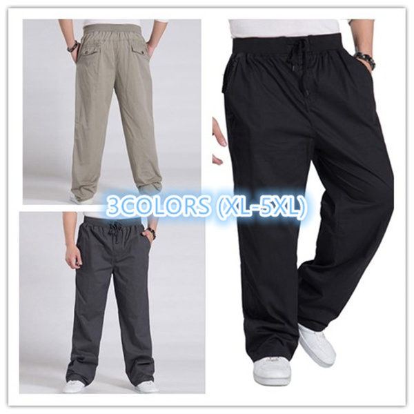 Plus Men's Drawstring Cargo Pants With Multi Pockets - Temu